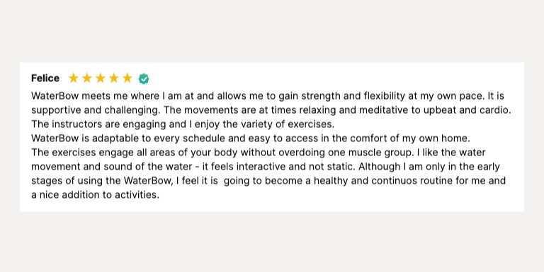 testimonial snip - Felice K